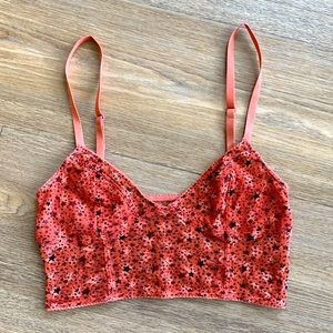 Free People intimately Bra Crop Top Bralette Sz S